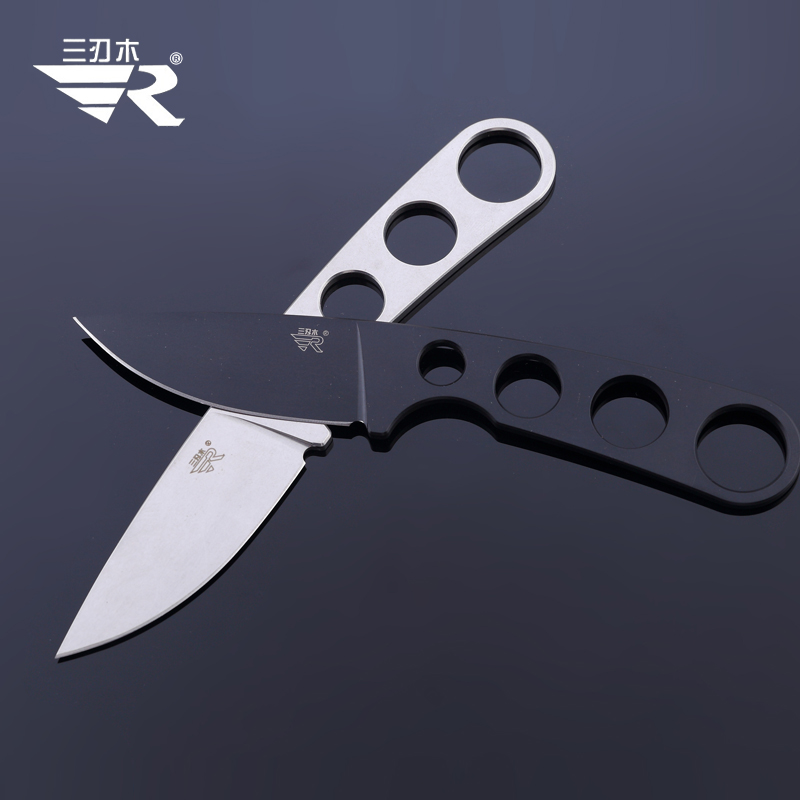 Bushcraft Knife Fixed - Sanrenmu 7130 coltello da collo a