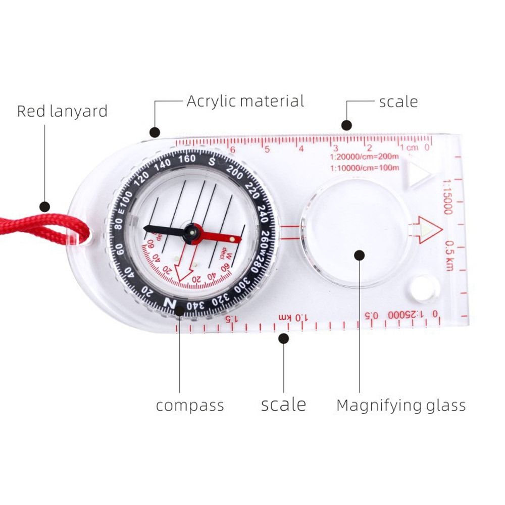 Piastra base di orientamento B - Compass Lensatic recensione e prezzo