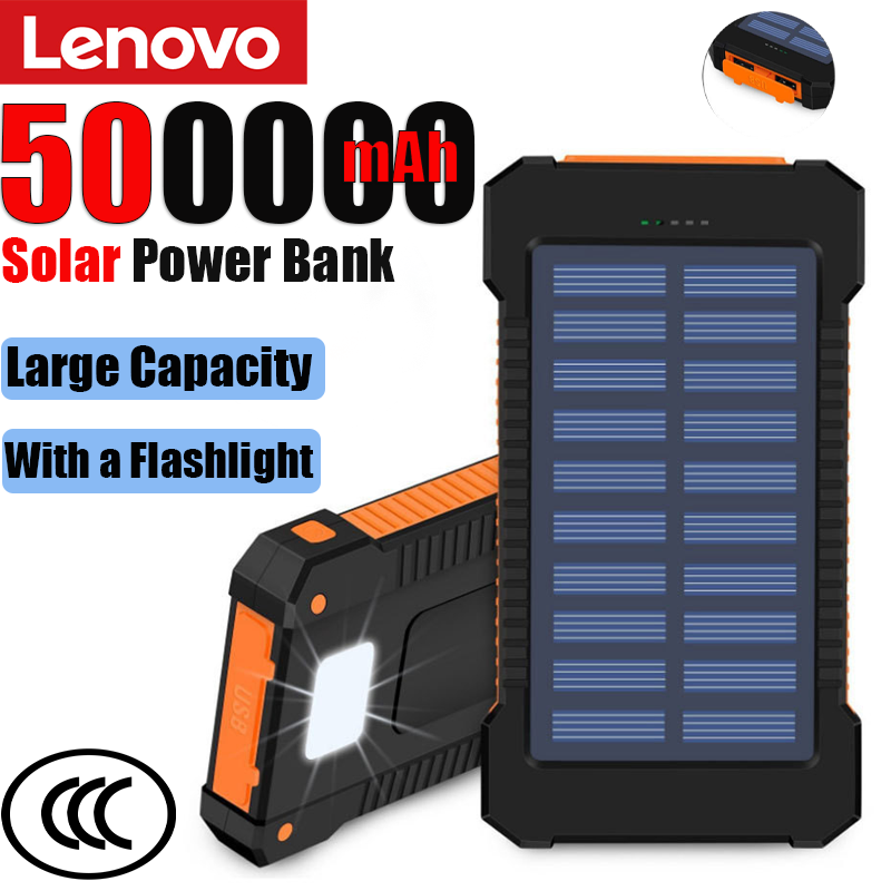 Power Bank Solare Lenovo da 50 - Solar Emergency Charger recensione e prezzo