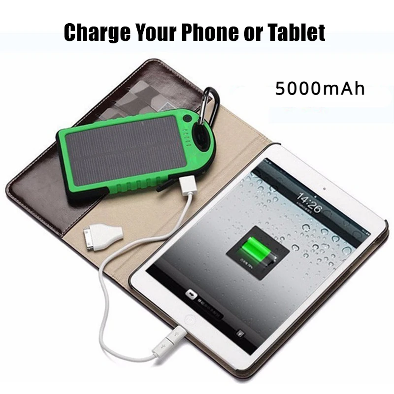 Nuova batteria esterna portati - Solar Emergency Charger recensione e prezzo